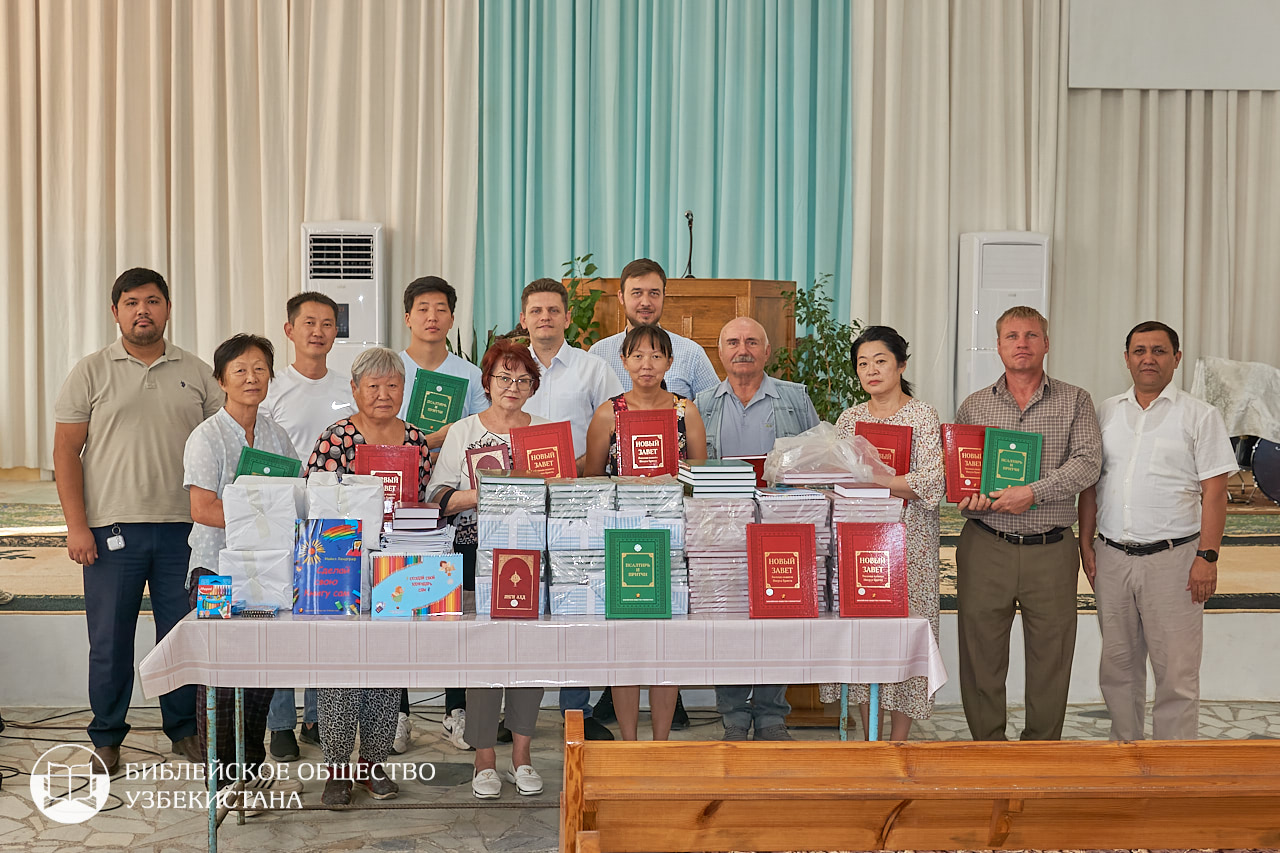Рабочая поездка Библейского общества Узбекистана в Ташкентскую область. 